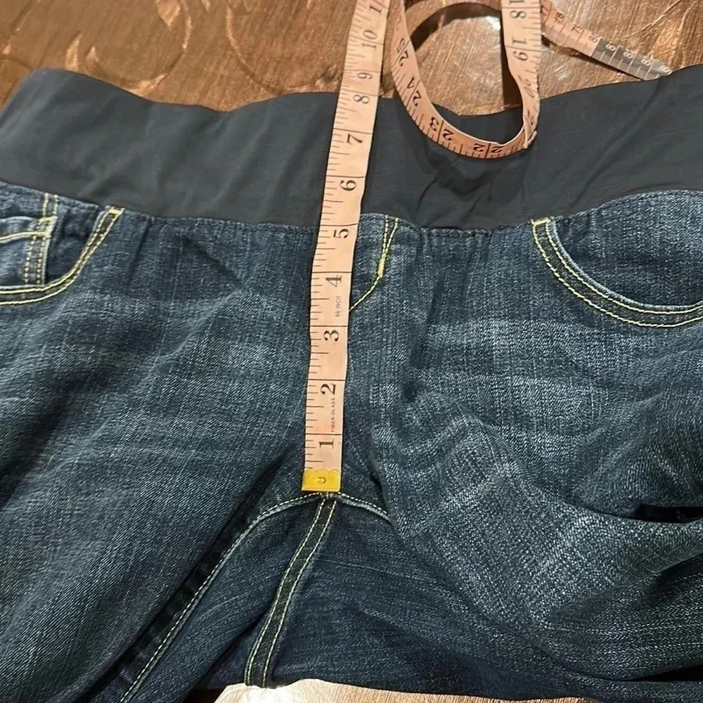 Old navy maternity Straight low panel jeans